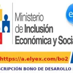 Bono de Desarrollo Humano MIES Ecuador Solidario.