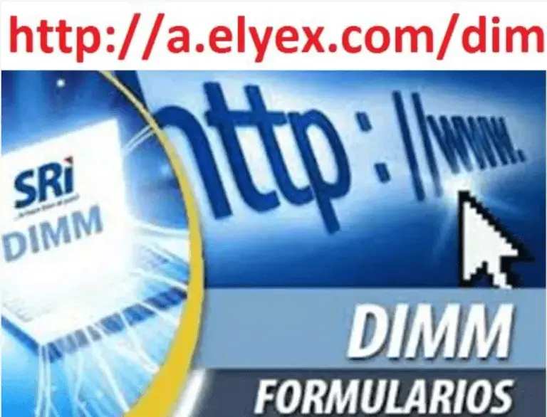 SRI DIMM Formularios Anexos Ecuador Descargar Links