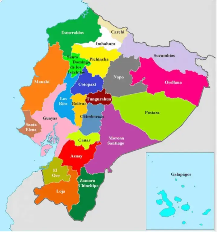 Mapa por Provincias