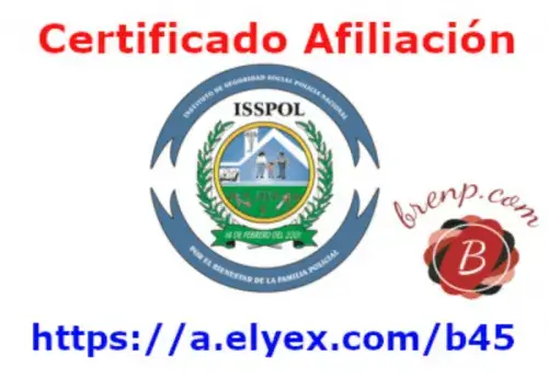 CONSULTAR Certificado Afiliación ISSPOL en LÍNEA