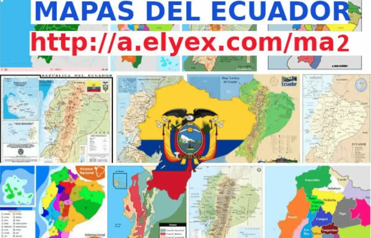 Mapa del Ecuador Antiguo y Actual diferencias población