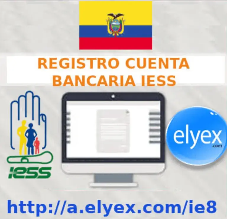 Registro cuenta bancaria Afiliado Jubilado Empleador IESS Servicio en Línea
