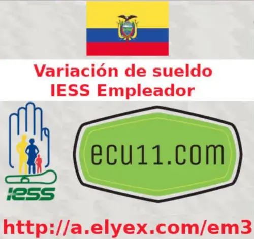 Variación de sueldo IESS Empleador Servicios en línea