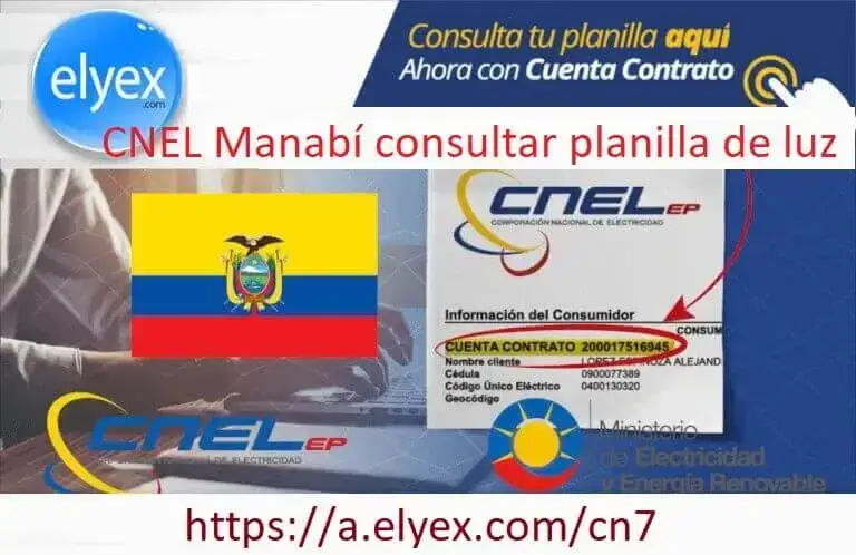 cnel manabí consultar planilla luz
