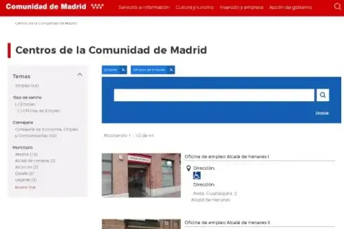 renovación de demanda de empleo Madrid