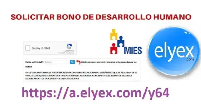 inscripción bono desarrollo humano