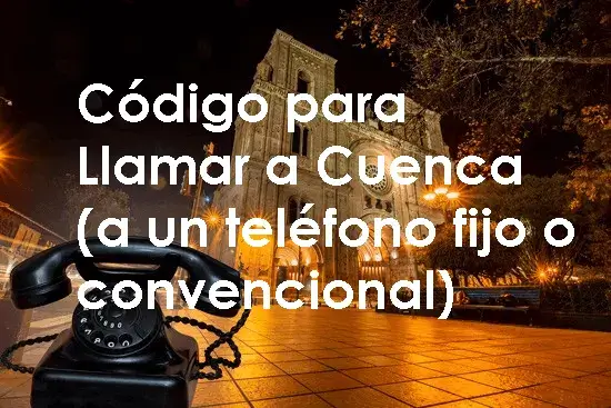 código telefónico