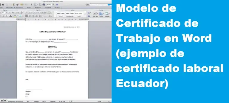 modelo de certificado