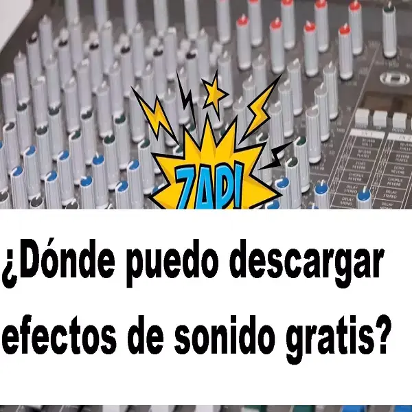 descargar efectos sonido gratis