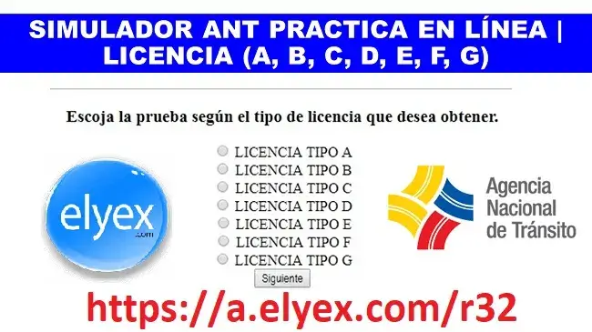 simulador licencia