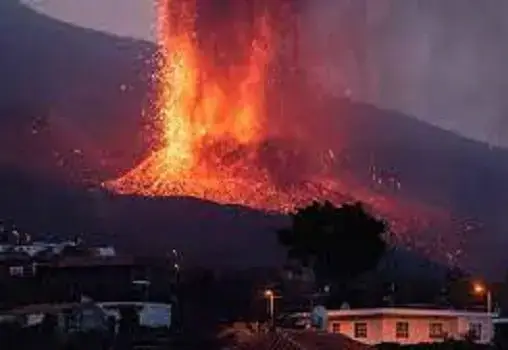 volcán palma explosión segunda vez
