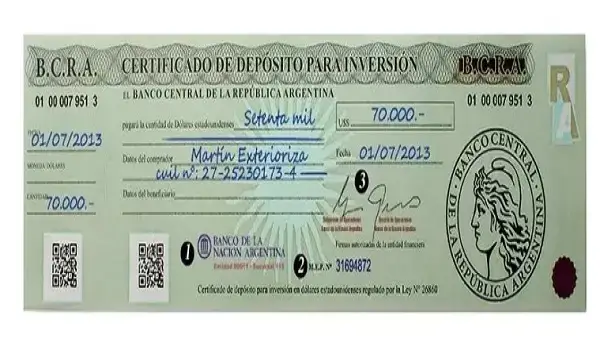 Certificado de Depósito