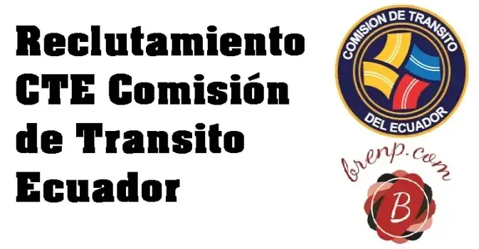 reclutamiento comisión transito ecuador