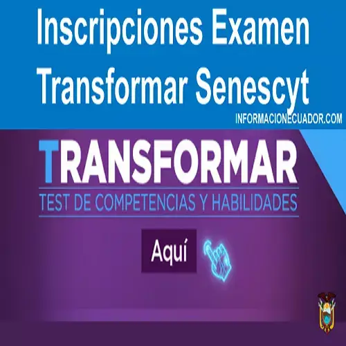 Resultados Publicación nota Transformar examen Senescyt