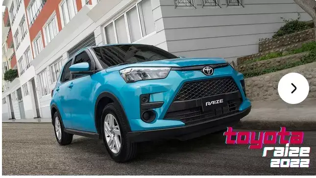 Así luce el nuevo Toyota Raize que llegará a Ecuador