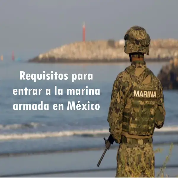 Requisitos para entrar a la marina armada en México