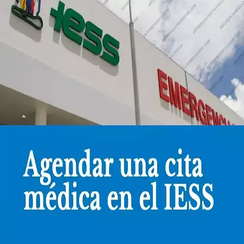 Agendar citas médicas en el IESS (Seguro Social)