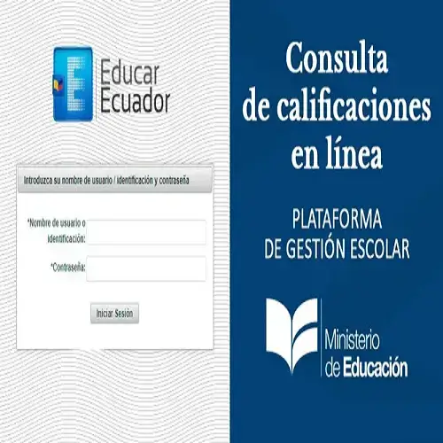 Consulta de calificaciones educarecuador.gob.ec