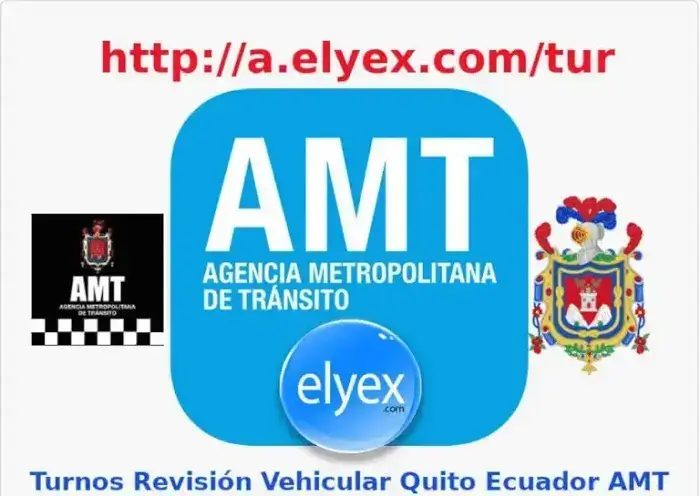 Como sacar turno revisión vehicular Quito AMT