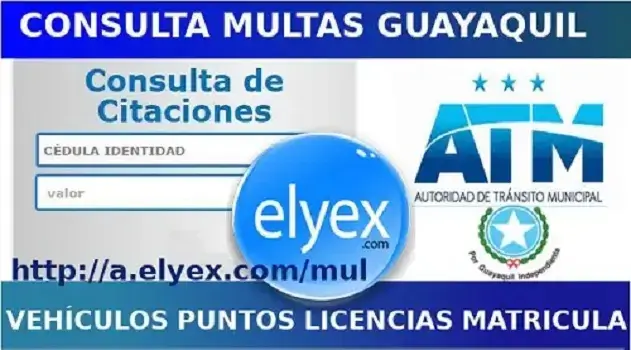 Consulta Multas Guayaquil ATM Tránsito CTE Online Internet