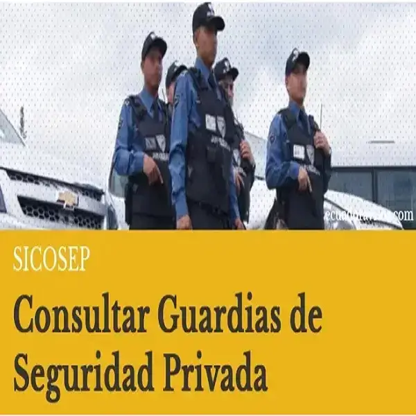 Consulta Guardias de Seguridad Privada SICOSEP