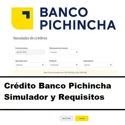 Crédito Banco Pichincha – Simulador y Requisitos